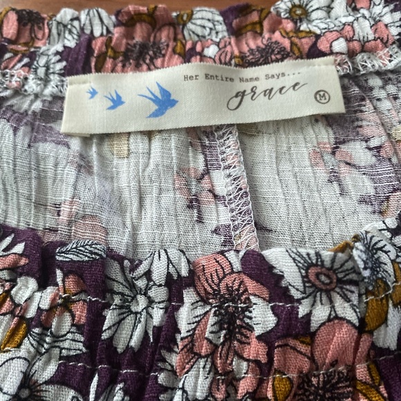 Off the shoulders bohemian top - Picture 2 of 7